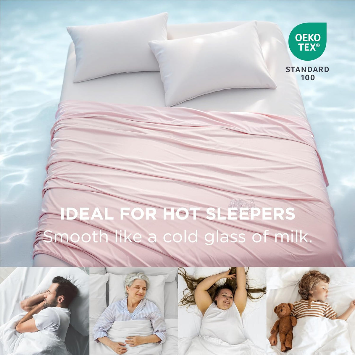 Bedsure Summer Cooling Blanket King Size for Hot Sleepers with Sports Mesh Design, Arc-Chill Q-Max 0.4 Lightweight Breathable Ice Cold Blanket for Night Sweats, 108 x 90 Inches, Mesh Pink