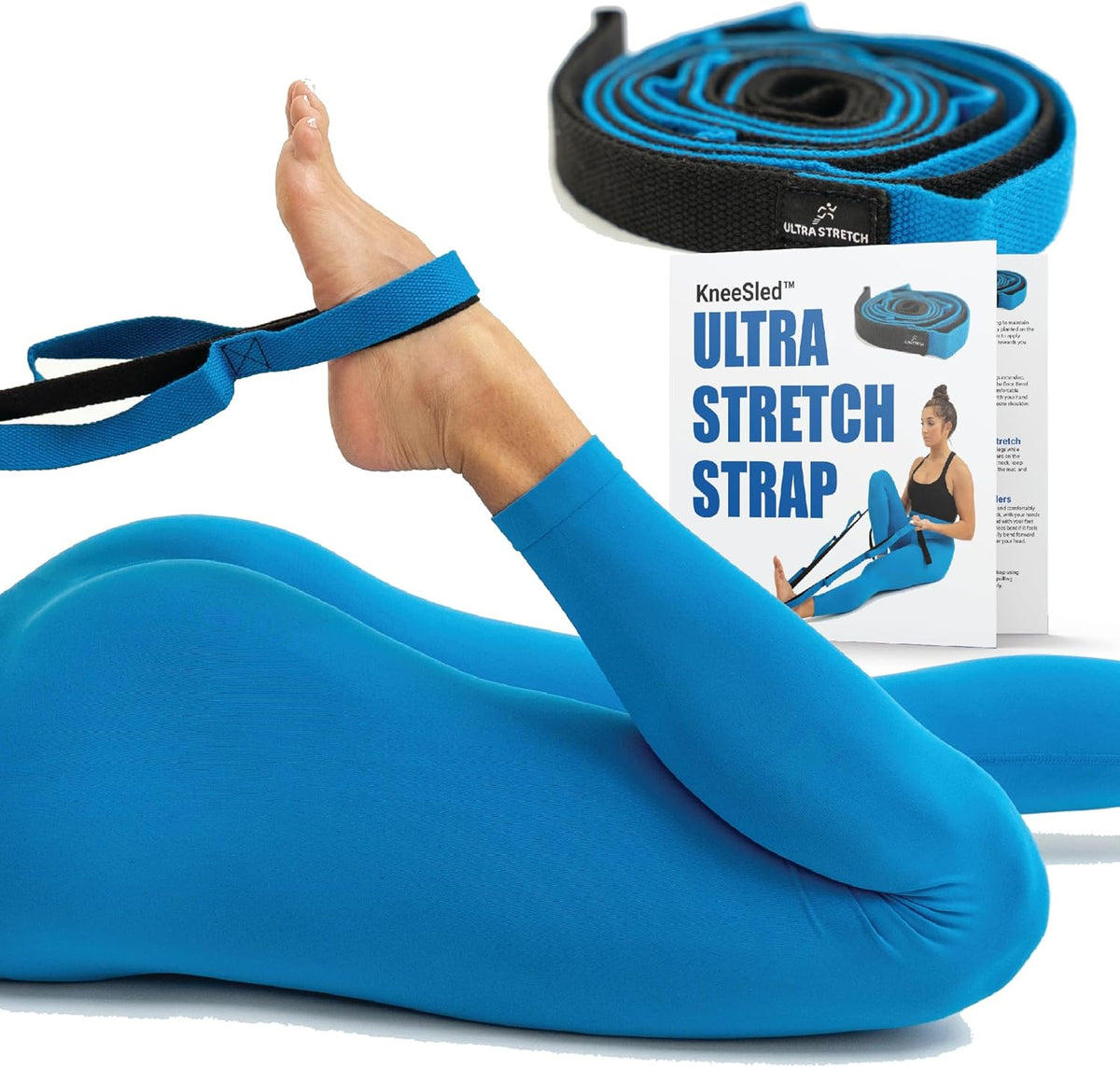 KneeSled™ Ultra Stretch Strap Best Choice for Physical Therapy U.S.A.