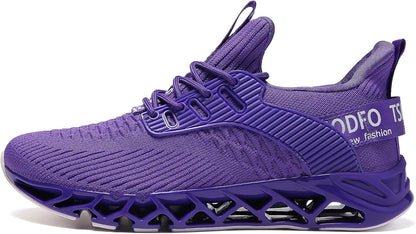 TSIODFO Men Sneakers Fashion Sport Running Athletic Tennis Walking Shoes