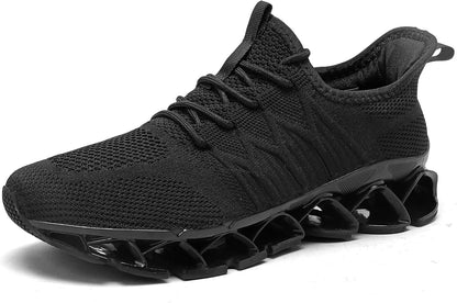Mens Slip on Walking Running Shoes Blade Tennis Casual Fashion Sneakers Comfort Non Slip Work Sport Athletic Trainer