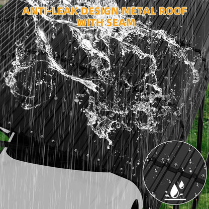 20' x 30' x 8.5' Heavy Duty Metal Carport with Galvanized Steel Roof, Steel Carport Kits Outdoor with Metal Roof, Galvanized Car Shelter for Tractors, Pickup, Boat, Car