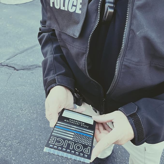Field Equipt Police Incident Report Pocket Notepads, 5" x 3.5", 12 Pack