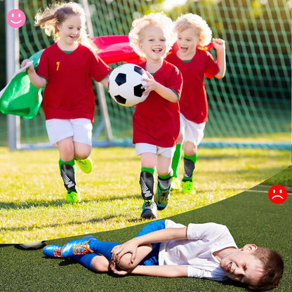 Shin Guards Soccer Youth Kids - Shin Guard for Boys Girls Teenagers Toddler 2-18 Years Old - Football Shin Pads Protection Equipment with Adjustable Straps
