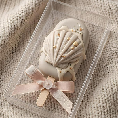 Clam Shell Fondant Silicone Molds for Cake Decoration Cupcake Topper Chocolate Candy Gum Paste Polymer Clay