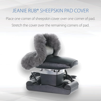 Core Products Sheepskin Pad Cover for Jeanie Rub Massager