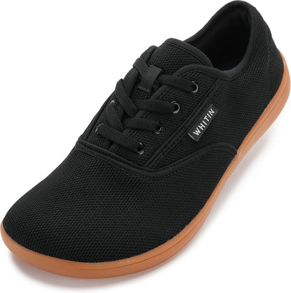 WHITIN Men's Wide Minimalist Barefoot Sneakers | Zero Drop Sole | Optimal Relaxation