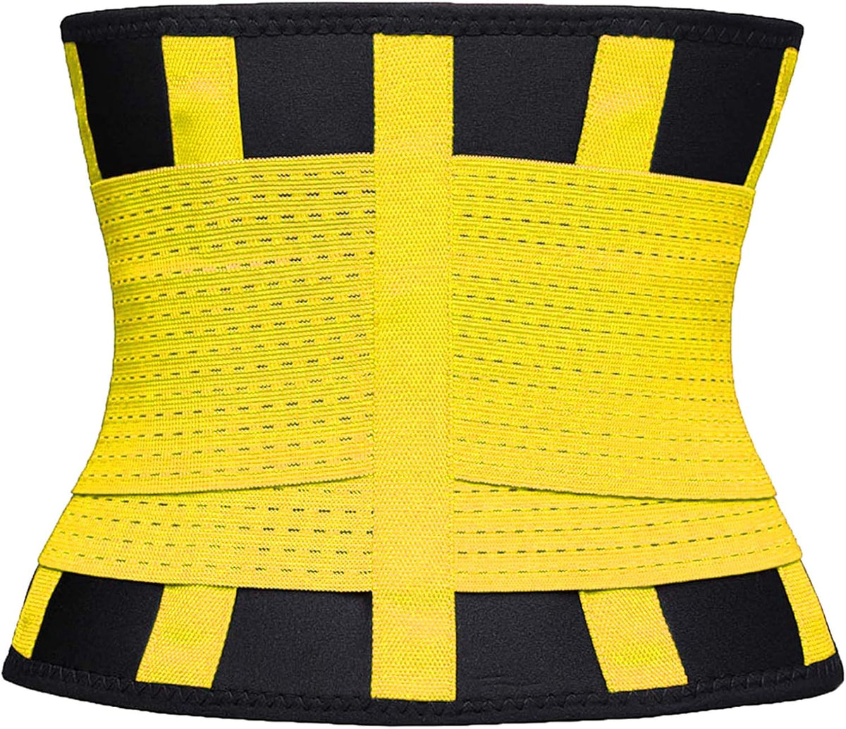 VENUZOR Waist Trainer Belt for Women - Waist Cincher Trimmer - Slimming Body Shaper Belt - Sport Girdle Belt (UP Graded)