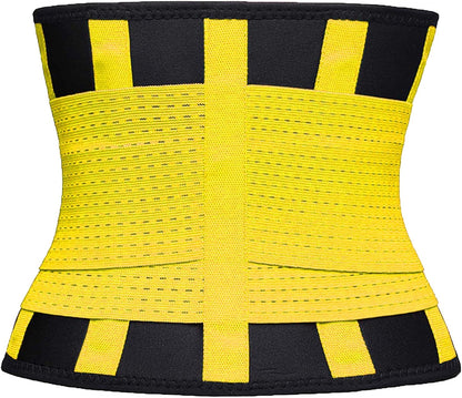 VENUZOR Waist Trainer Belt for Women - Waist Cincher Trimmer - Slimming Body Shaper Belt - Sport Girdle Belt (UP Graded)