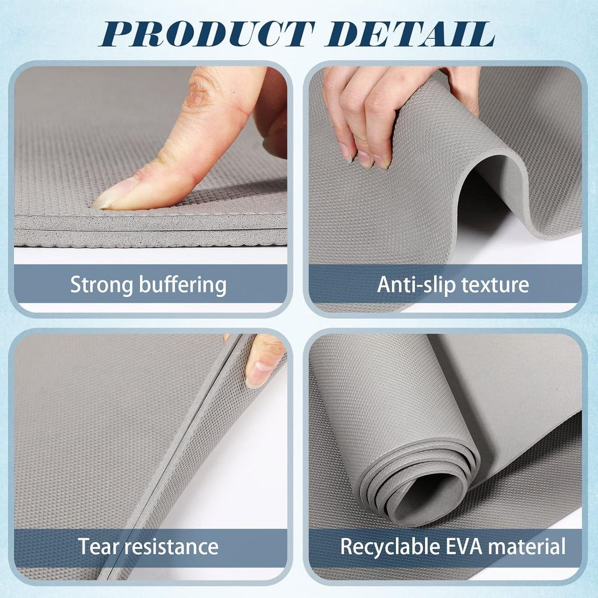 10 Pack Yoga Mats Bulk, 68'' x 24'' x 4mm Thick Yoga Mats for Kids and Adult Gym Mats Bundle Latex Free Exercise Mats with Non Slip Texture for Outdoor Yoga, Pilates or Workout