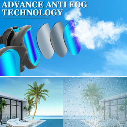 WIN.MAX Polarized Swimming Goggles Swim Pool Goggles Anti Fog Anti UV No Leakage Clear Vision for Men Women Adults Teenagers