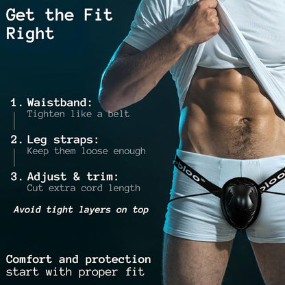 Thai Cup 2.0 Patented Athletic Groin Cup for Close Contact Sports as MMA, Krav MAGA, Thai Boxing. Male Size +13yrs