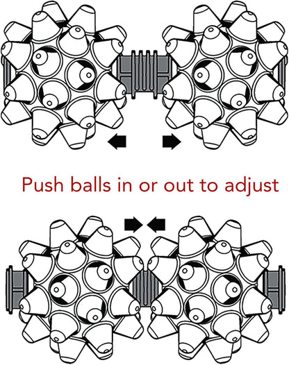 RumbleRoller Beastie Xtra Firm Adjustable Peanut