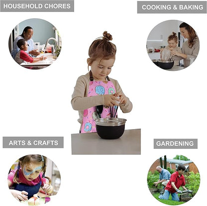 Kids Apron - cooking, gardening, artist, painting, cleaning, baking, pottery, chef, kitchen - gift boys, girls
