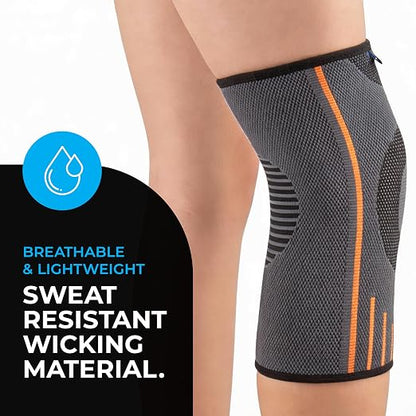 VITTO Kids Knee Brace - Osgood Schlatter Knee Brace Youth, Compression Sleeve for Boys and Girls from 4-14 years old (XL)