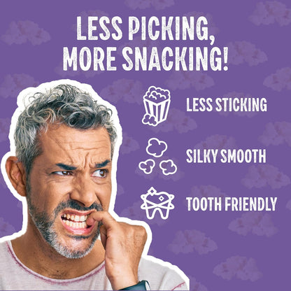 Purplesful Purple Corn Popcorn, Silkier, Creamier & Healthy Popcorn, Vegan-Friendly, Non-GMO, Flavorful Popped Corn Gourmet Snack, Sea Salt, Big Bulk Pack - 4.8 Oz Per Pack (Pack of 3)
