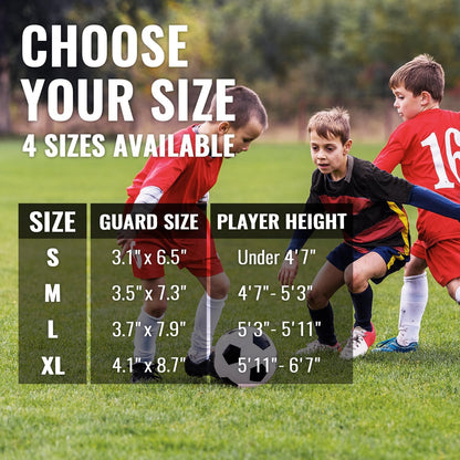 Northdeer Soccer Shin Guards for Kids Adults. Sleeves with Optimized Insert Pocket - Protective Soccer for Boys Girls Men