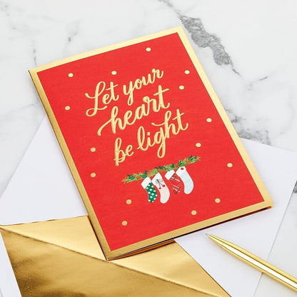 Hallmark Signature Paper Wonder Pop Up Christmas Card (Fireplace Scene)
