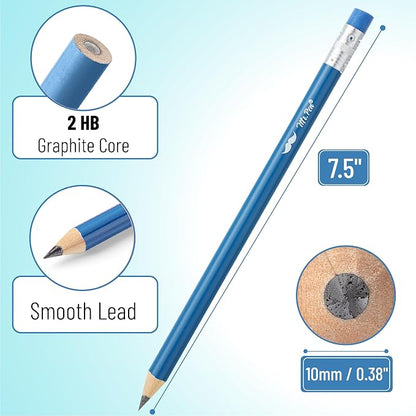 Mr. Pen- Jumbo Pencils, 30 Pack, Colorful Barrels