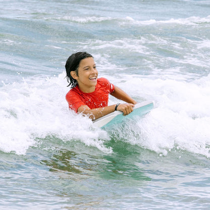 Veer Body Board - High Performance Adult or Child Sized Boogie Board - Bodyboard for Adults, Kids, Boys and Girls - Includes Premium Neoprene Tether with Two-Way Rotation