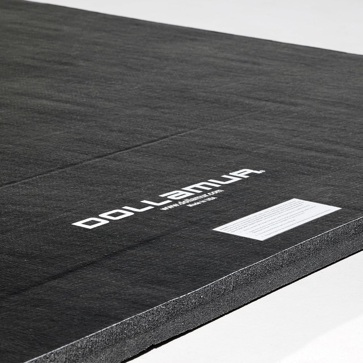 Dollamur 5'x10'x1.25" Wrestling Mat, Black, Workout, Exercise, Gymnastics, Yoga