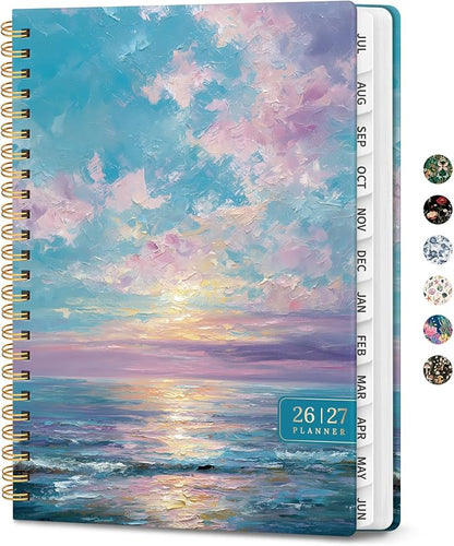 ZOTIA Planner 2026-2027, Jul 2026-Jun 2027 Weekly & Monthly Calendar