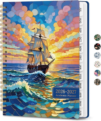 ZOTIA Planner 2026-2027, Jul 2026-Jun 2027 Weekly & Monthly Calendar