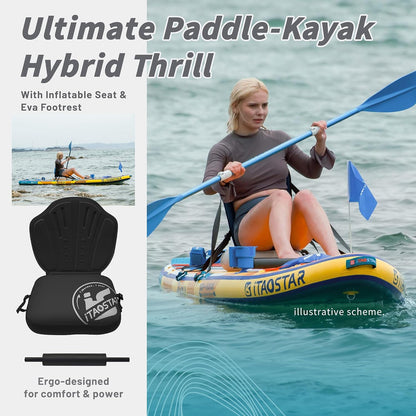 Lead 11‘ x 33" / 12’×35" Inflatable Stand Up Paddle Board - Premium SUP Board Kit - Ultra Stable Paddleboard for Adults & Youth - All Skill Levels - for Lakes, Oceans