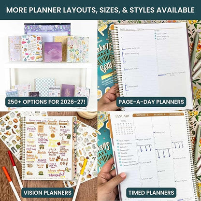 bloom daily planners 2026-2027 Academic Year Pocket Planner (July 2026 - July 2027) 13 Months - 4” x 6” MINI Weekly Monthly Agenda Organizer & Calendar Book - Blooming Wildly