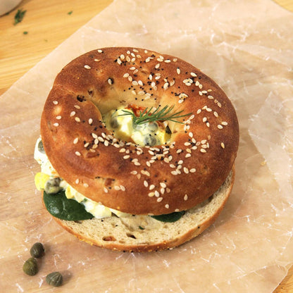Hero Everything Bagel - 5g Net Carbs, 17g Protein, High Fiber, 140 Calories per serving (4 packs (20 bagels))