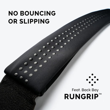 Back Bay Slim Running Belt for Women & Men [Fits ALL Phones], Runners Fanny Pack for Men, Money Belt, Running Gear Gift, Waist Bag Workout Gear, iPhone Runner's Phone Holder Waist Pack