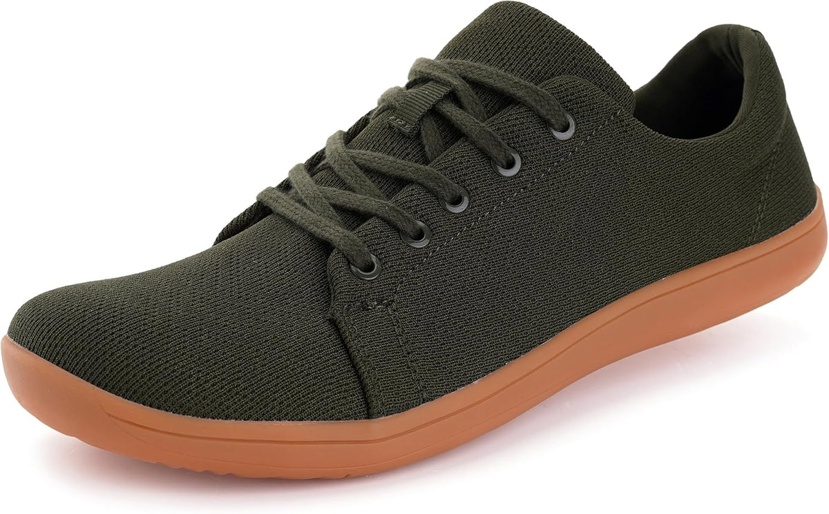 WHITIN Men's Wide Minimalist Barefoot Sneakers | Zero Drop Sole | Optimal Relaxation