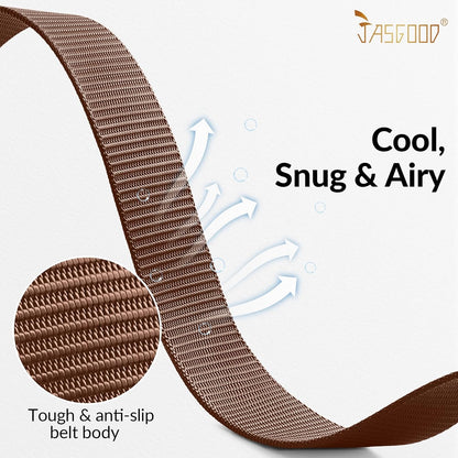 JASGOOD Nylon Canvas Breathable Military Tactical Men Waist Belt With Plastic Buckle