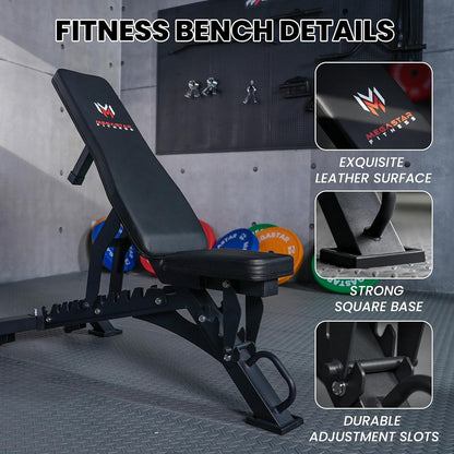 Wall Mounted Power Rack – 1600LB Capacity Compact Commercial Home Gym with Dual Cable Crossover, LAT Pulldown, Multi-Grip Pull-Up Bar & Landmine Attachment for Small Spaces, P67 Striker Red