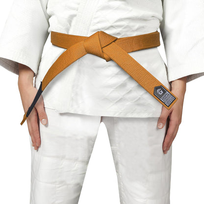 GOSPEL Vintage Series BJJ Belt for Men & Women | Brazilian Jiu Jitsu Belt with Vintage Colors