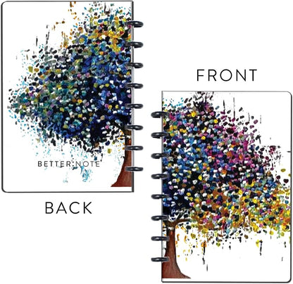 BetterNote COVER 9-Disc Planner Lightweight Durable MEDIUM Kaleidoscope