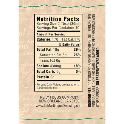 True French Vinaigrette Dressing 10 Ounce Bottle (Pack of 2)