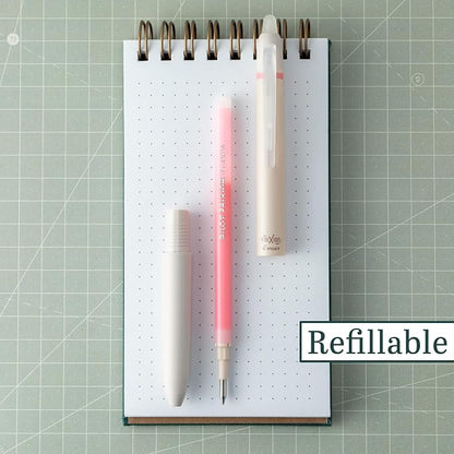 PILOT FriXion Waai Retractable & Refillable Erasable Gel Pens, Extra Fine Point 0.5 mm, Light Pink Ink, 12 Count