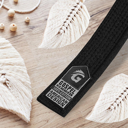 GOSPEL Vintage Series BJJ Belt for Men & Women | Brazilian Jiu Jitsu Belt with Vintage Colors