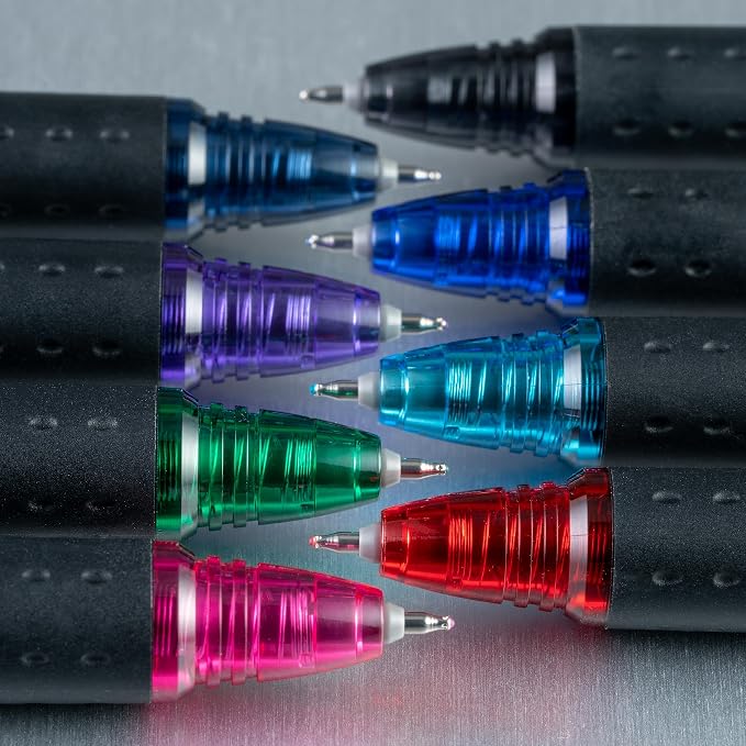 Pilot Pens, Extra Fine Point 0.5 mm, Pack of 12, Pink Ink