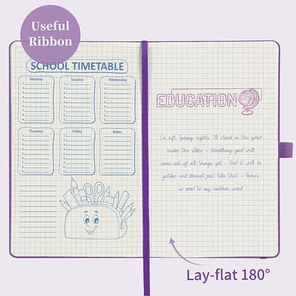 Graph Grid Paper Notebook/Journal - Classic Journal/Notebook, 5.3" x 8.26"