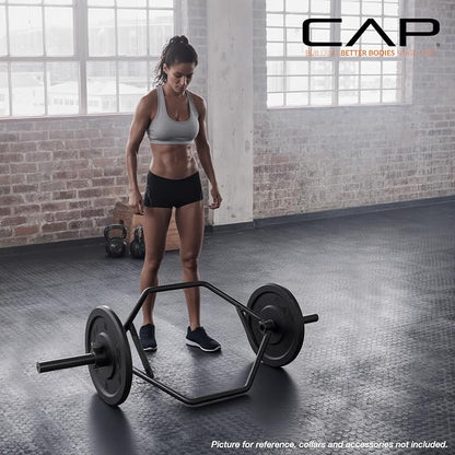 CAP Olympic Trap Bar | Heavy-Duty Hex Shrug & Deadlift Weight Bar