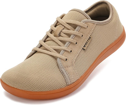 WHITIN Men's Wide Minimalist Barefoot Sneakers | Zero Drop Sole | Optimal Relaxation
