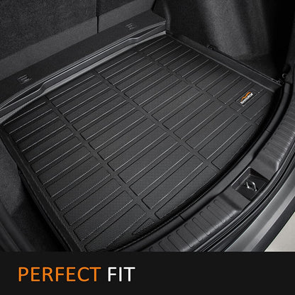Binmotor-All Weather Floor Mats & Cargo Liner for RX 2016-2022 /RX350/RX450h (No RXL Models)，Heavy Duty Car Floor Liners-Black for RX Accessories-Black