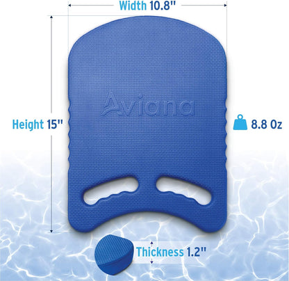 Junior Kickboard Buoy for Youth Children & Toddlers Swimming Aid & Exercise Training Board for Kids to Learn to Swim with Kick Boards in Pool BPA Free