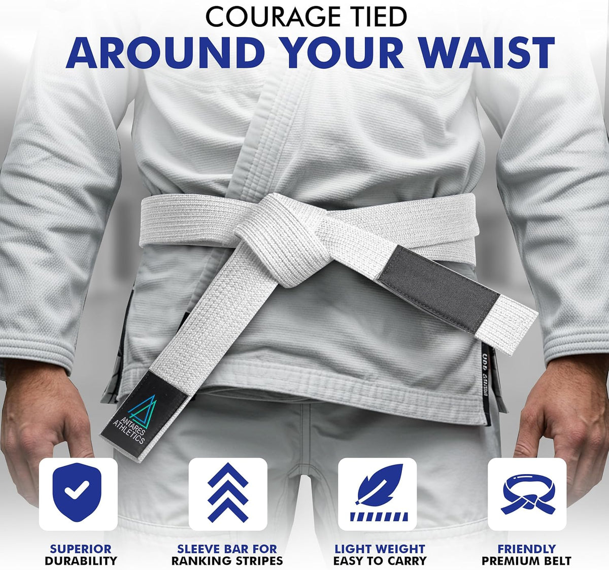 Pearl Weave Series BJJ Belt for Men & Women | Brazilian Jiu Jitsu Belt with Pearl Colors