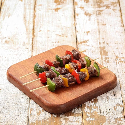 1000 PCS Bamboo Skewers, 12 Inch Wooden Skewer for Appetizers, Fruit, Kebabs, Grilling Barbecue, Mini Burger, Sausage, Cocktail Picks for Drinks, Long Toothpicks, Food Sticks Natural, Kitchen Gadget